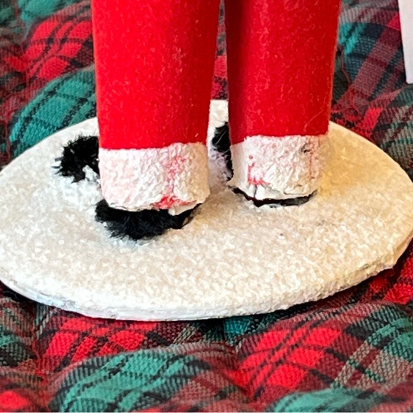 Vintage Belsnickel Santa Claus Standing Figure on Base St. Nicholas MadeJapan #1 - Picture 10 of 13